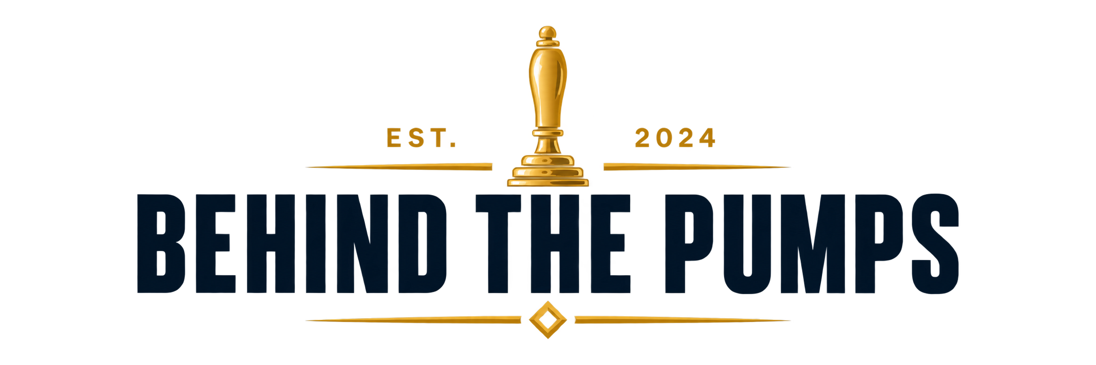 Behind the pumps logo